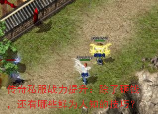 传奇私服战力提升:除了砸钱,还有哪些鲜为人知的技巧? 传奇私服战力提升:除了砸钱,还有哪些鲜为人知的技巧?