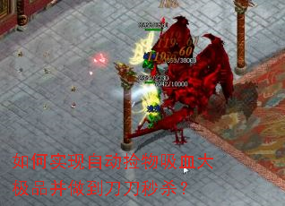 如何实现自动捡物吸血大极品并做到刀刀秒杀? 如何实现自动捡物吸血大极品并做到刀刀秒杀?