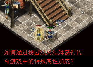 ���ͨ����԰�����ݻ�ô�����Ϸ�е��������Լӳɣ�