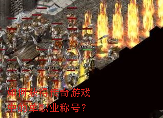 ��λ�ô�����Ϸ�еĵ�ְҵ�ƺţ�