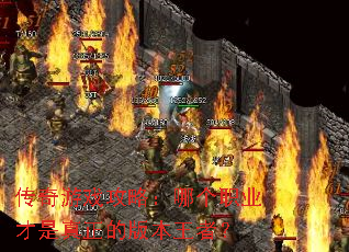 ������Ϸ���ԣ��ĸ�ְҵ���������İ汾���ߣ�