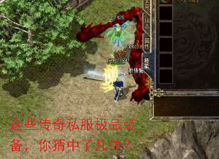 这些传奇私服极品装备,你猜中了几件? 这些传奇私服极品装备,你猜中了几件?