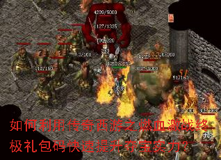 如何利用传奇西游之燃血激战终极礼包码快速提升夺宝实力? 如何利用传奇西游之燃血激战终极礼包码快速提升夺宝实力?