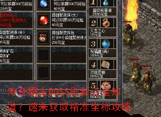 �������BOSSˢ�µ�ȫ֪����������ȡ��׼���깥��