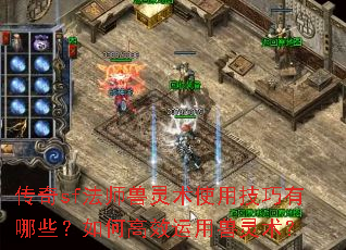 传奇sf法师兽灵术使用技巧有哪些?如何高效运用兽灵术? 传奇sf法师兽灵术使用技巧有哪些?如何高效运用兽灵术?