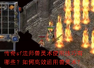 传奇sf法师兽灵术使用技巧有哪些?如何高效运用兽灵术? 传奇sf法师兽灵术使用技巧有哪些?如何高效运用兽灵术?