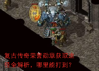 复古传奇荣誉勋章获取途径全解析,哪里能打到? 复古传奇荣誉勋章获取途径全解析,哪里能打到?