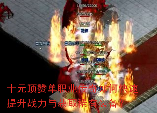 十元顶赞单职业传奇如何快速提升战力与获取稀有装备? 十元顶赞单职业传奇如何快速提升战力与获取稀有装备?