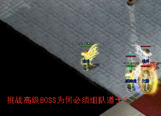 挑战高级BOSS为何必须组队道士? 挑战高级BOSS为何必须组队道士?