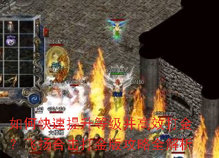 如何快速提升等级并高效打金?飞扬合击打金版攻略全解析 如何快速提升等级并高效打金?飞扬合击打金版攻略全解析