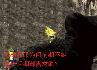 传奇私服为何前期不组道士后期却需求助? 传奇私服为何前期不组道士后期却需求助?