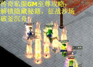 传奇私服GM至尊攻略：解锁隐藏秘籍，征战沙场破釜沉舟