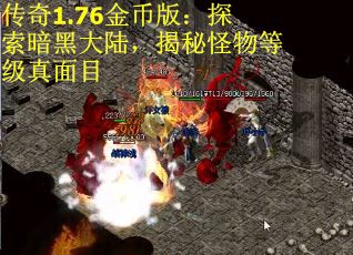 传奇1.76金币版：探索暗黑大陆，揭秘怪物等级真面目