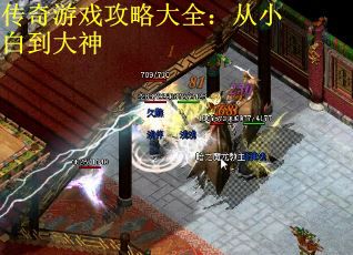 传奇游戏攻略大全：从小白到大神