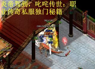 炎帝驾到，叱咤传世：职业传奇私服独门秘籍