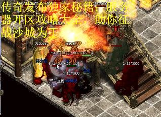 传奇发布独家秘籍：服务器开区攻略大全，助你征战沙城为王
