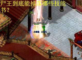 尸王到底能掉落哪些技能书？