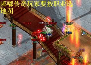 嘟嘟传奇玩家要按职业选地图