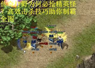 传奇打野为何必抢精英怪？高效击杀技巧助你制霸全图