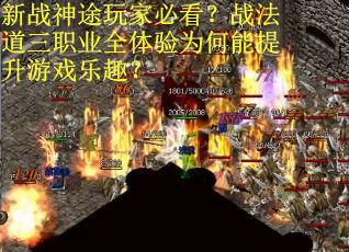 新战神途玩家必看？战法道三职业全体验为何能提升游戏乐趣？