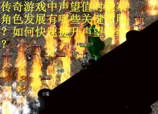 传奇游戏中声望值对玩家角色发展有哪些关键作用？如何快速提升声望等级？