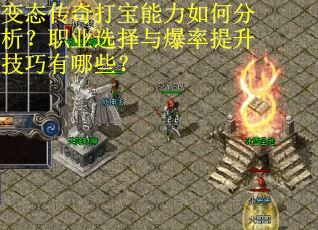 变态传奇打宝能力如何分析？职业选择与爆率提升技巧有哪些？